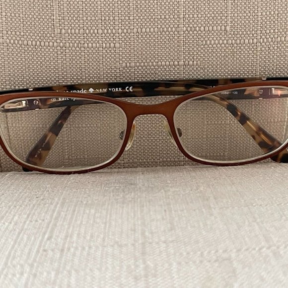 Kate Spade New York Women Eyeglasses Frame Brown Tone JAYLA Glasses Frame 52[]17 - Picture 6 of 12